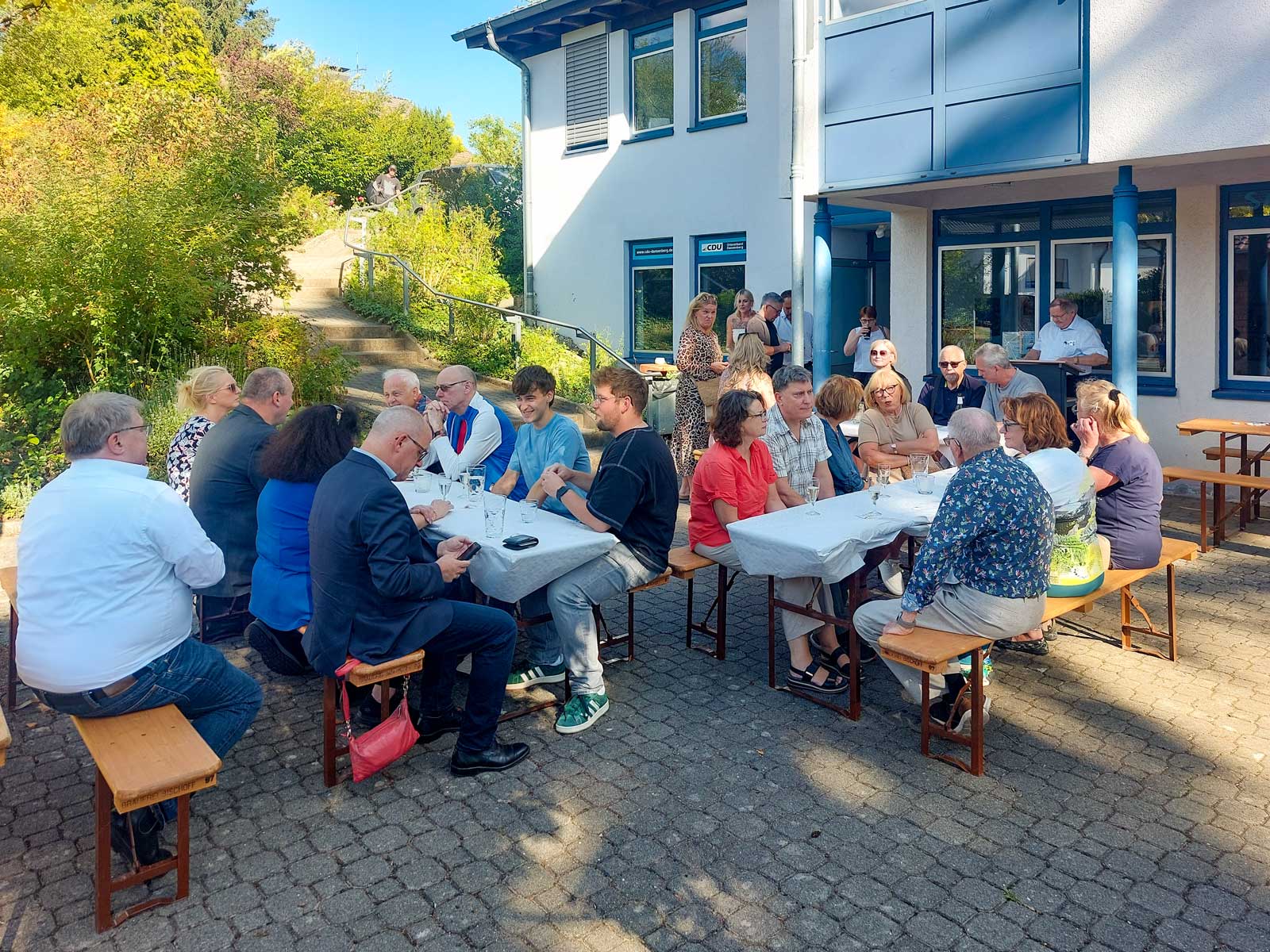 Eröffnung des CDU-Ortsverbands-Büro in Dansenberg