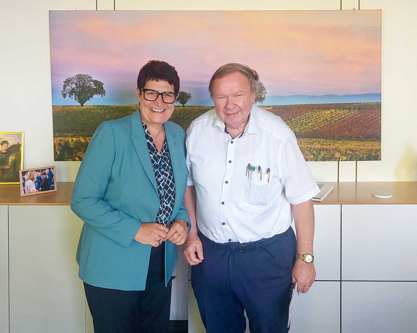 Interview mit Frau Christine Schneider, Ministerin für Landwirtschaft, Weinbau, Umwelt und Forsten